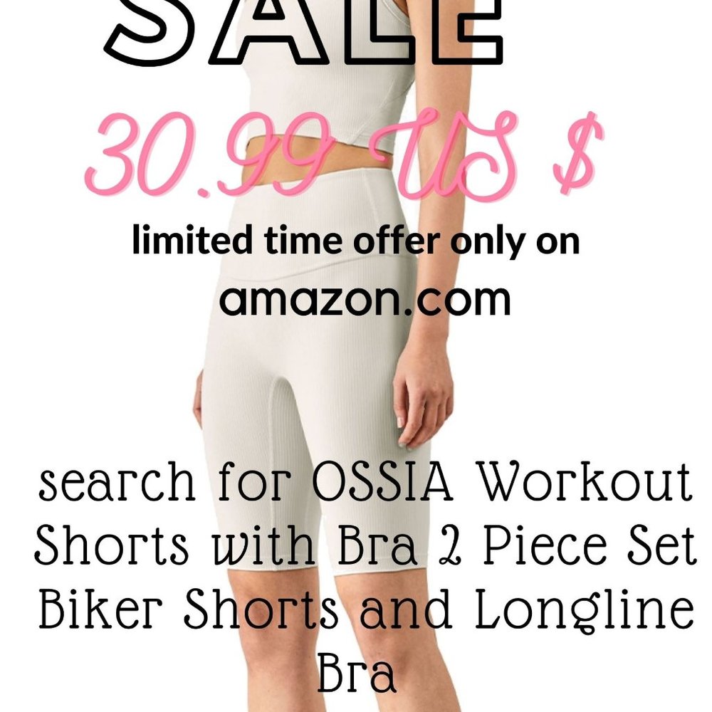 Women's Seamless Workout Shorts Set